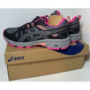 ASICS Shoes Womens Size 7.5 WIDE Gel-Venture 7 Trail Running Sneakers Athletic
